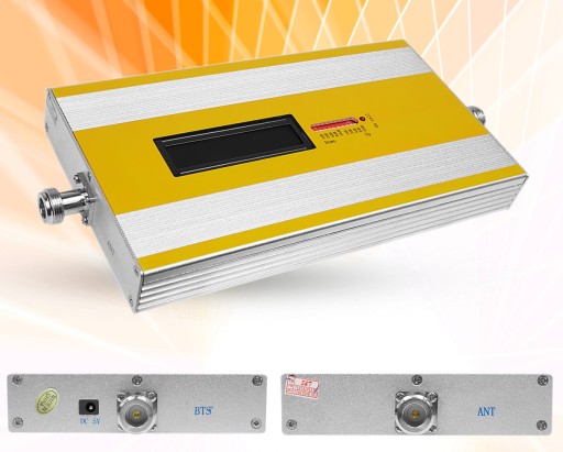 GSM усилитель для телефонных звонков ST-G27 LCD + 3x антенна до 500м2