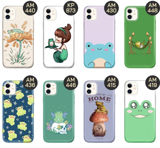 ЧЕХОЛ ДЛЯ IPHONE 11 FROG PATTERS FROG FROG ЧЕХОЛ-КОРПУС