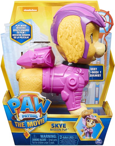 SKYE SKY PAW PAW PATROL ПОДАРОК ​​СКАЗОЧНАЯ ИГРУШКА ИНТЕРАКТИВНЫЙ РОБОТ СОБАКА