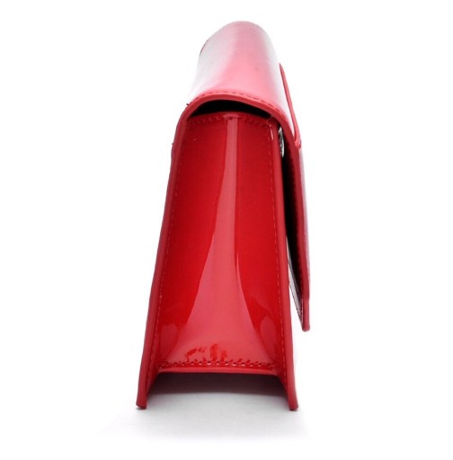 Красный клатч Christian Louboutin
