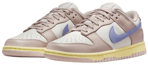 Розовые оксфорды Nike Dunk Low DD1503-601, размер 38,5