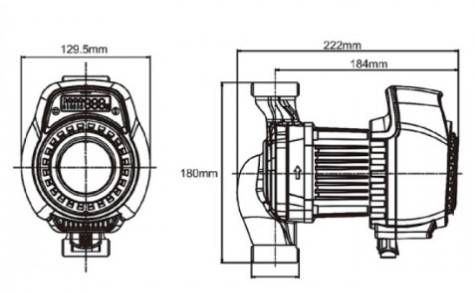 ЦИРКУЛЯЦИОННЫЙ НАСОС IBO MAGI MAX 32-100/180