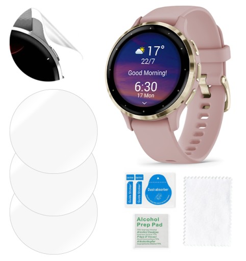 Folia hydrożelowa do Garmin Venu 3S ochronna na ekran 3 sztuki