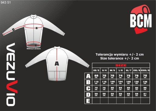 Męska kurtka rowerowa z membrany Vezuvio Piove rozmiar M