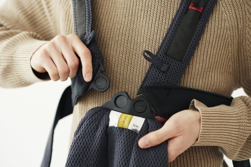 МИНИ 3D ПЕРЮЗИНКА СЕТКА СЕРАЯ BABYBJORN