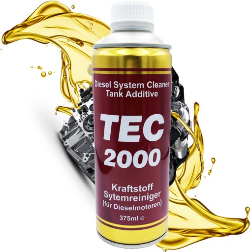 TEC 2000 Diesel System Cleaner Очистка дизельного двигателя очищает форсунки и удаляет воду