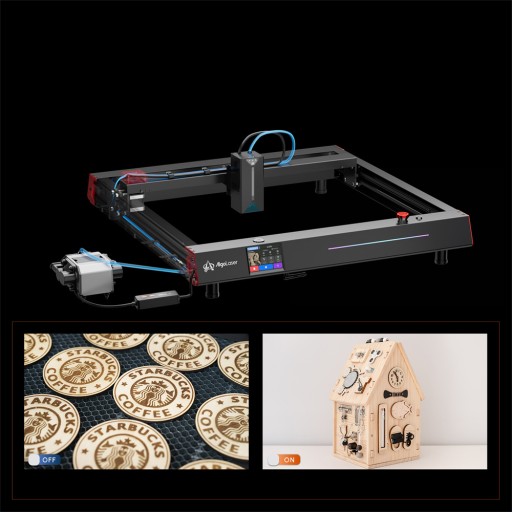 Новый станок для лазерной гравировки и резки AlgoLaser Delta 22W +30 л/мин Насос