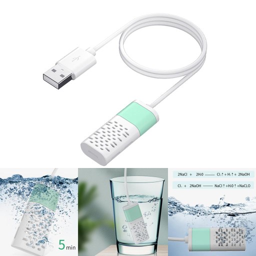 2 szt. Mini generator wody podchlorawej USB