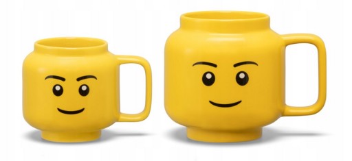БОЛЬШАЯ КЕРАМИЧЕСКАЯ КРУЖКА LEGO — ДЛЯ МАЛЬЧИКОВ, 530 МЛ