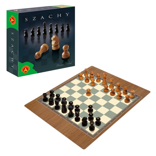 ДЕРЕВЯННАЯ ШАХМАТНАЯ ИГРА PLX PUD АЛЕКСАНДР 2688 ALX АЛЕКСАНДР