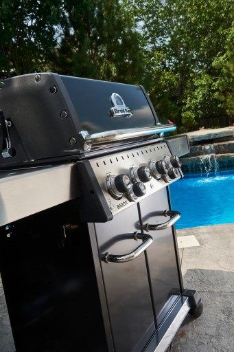 ГАЗОВЫЙ ГРИЛЬ BROIL KING BARON 490 IR ЧЕРНЫЙ СЕРЕБРЯНЫЙ 4 ВЕРТОВЫЕ ГОРЕЛКИ БЕСПЛАТНО