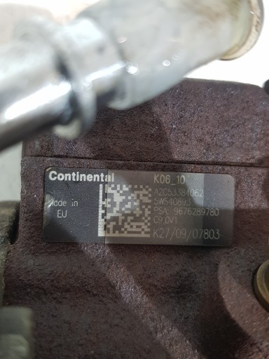 Ford Citroen 1.6 TDCI 9676289780 Инъекционный насос
