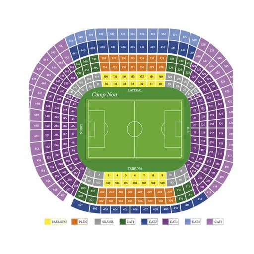 CAMP NOU Футбольный стадион ФК Барселона 3D Пазл