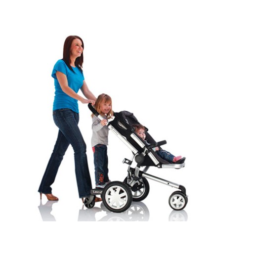 LASCAL Универсальное удлинение для коляски, BuggyBoard MAXI, красный