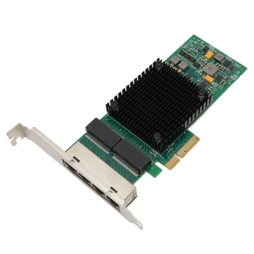 Сетевая карта PCIe 10/100/1000 Мбит/с, медный разъем RJ45