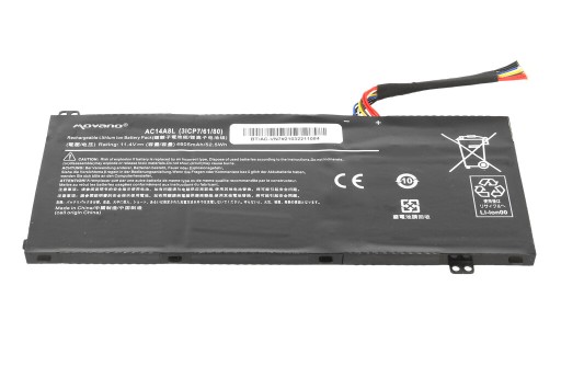 AC14A8L AC15B7L Аккумулятор для Acer VN7-591G VN7-791G Nitro V15 V17