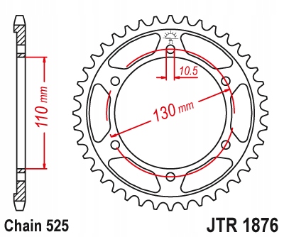 КОМПЛЕКТ ПРИВОДА ДЕМПФЕР YAMAHA MT-09 14-20 XSR 900 16-20 TRACER 16-17