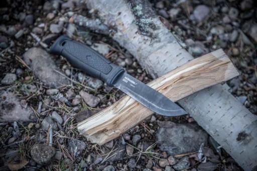Nóż MORA Garberg Black C Skórzana Pochwa 13100