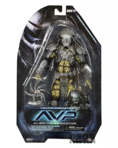 Predator Celtic 18см AvP Alien 2004 г.