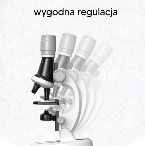 УЧЕБНЫЙ МИКРОСКОП ШКОЛЬНЫЙ НАБОР ОБУЧАЮЩИЙ ДЕТЕЙ АКСЕССУАРЫ 1200x DA199