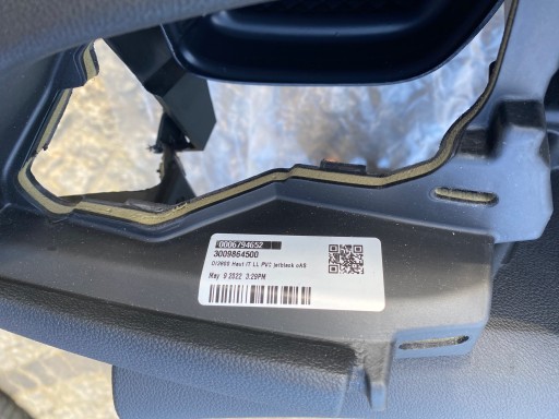 OPEL INSIGNIA B 2 II DESKA KONSOLA KOKPIT AIRBAG HEAD UP ORYGINAŁ NOWA