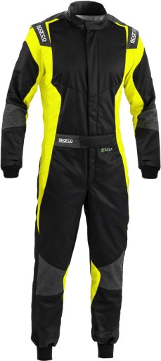 Костюм Sparco Futura чёрно-жёлтый размер 54