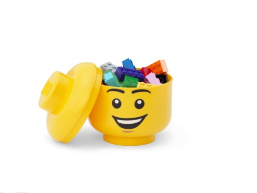 LEGO MINI КОНТЕЙНЕР HEAD HAPPY BOY BOY XS