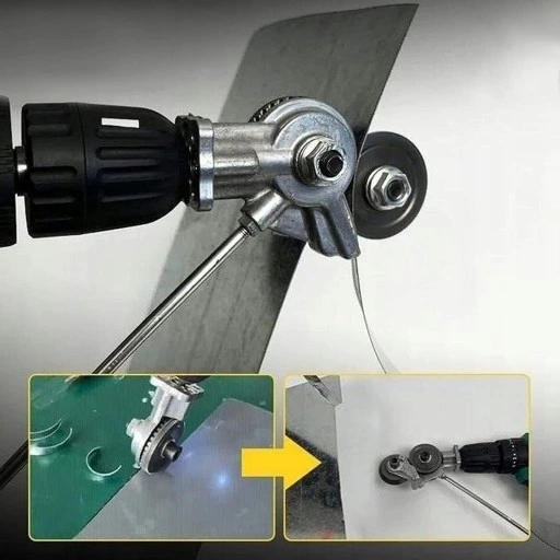PRZYSTAWKA ADAPTER DO CIĘCIA BLACHY DO WIERTARKI