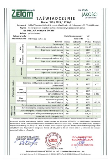 КОТЛ ПЕЛЛЕТНАЯ ПЕЧЬ ПЕЛЛАР ПЛЕШЕВ 5 КЛАСС, ЭКОДИЗАЙН 20 кВт KIPI GRANTS
