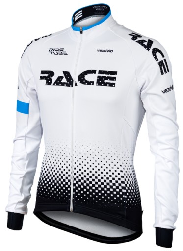 Bluza rowerowa Vezuvio Race White rozmiar XS