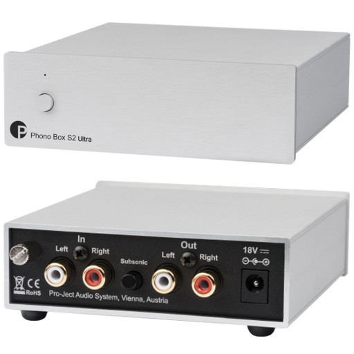 ПРЕДУСИЛИТЕЛЬ PRO-JECT PHONO BOX S2 ULTRA MM/MC