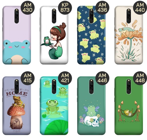 ЧЕХОЛ ДЛЯ XIAOMI REDMI 8 PATTERNS FROG FROG FROG КОРПУС КРЫШКА КРЫШКА