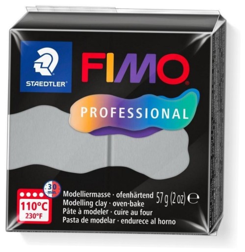 Masa termoutwardzalna Fimo 57g jasnoszary