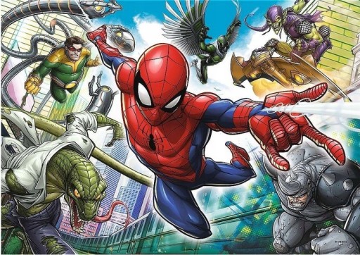 Пазл 200 Marvel SPIDERMAN Puzzle Villains Goblin 6+ Trefl 13235