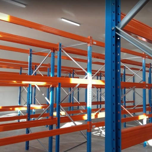 СТЕЛЛАЖ ДЛЯ ПОДДОНОВ B39 L=5655MM 18 ПОДДОНОВ – 700 КГ 0+2