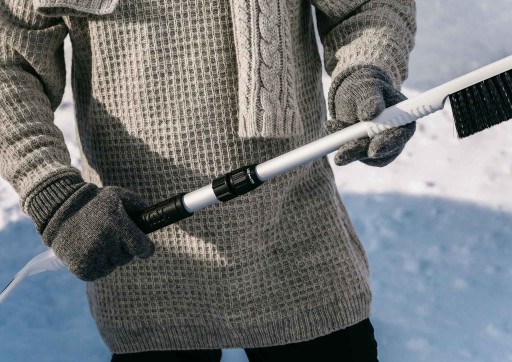ТЕЛЕСКОПИЧЕСКИЙ СКРЕБЕР KUNGS TELE-IS BRUSH 77-105 СМ ФИНСКИЙ ВНЕДОРОЖНИК АВТОБУС ФУРГОН