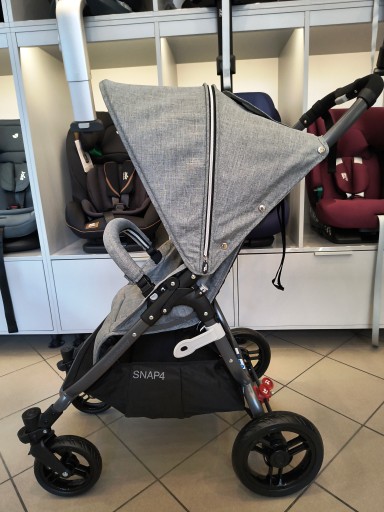 Wózek VALCO SNAP 4 tailor GREY MARLE+ PRZYKRYCIE