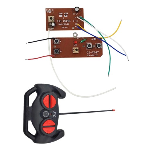 Pilot zdalnego sterowania RC/obwód i odbiornik 40 MHz