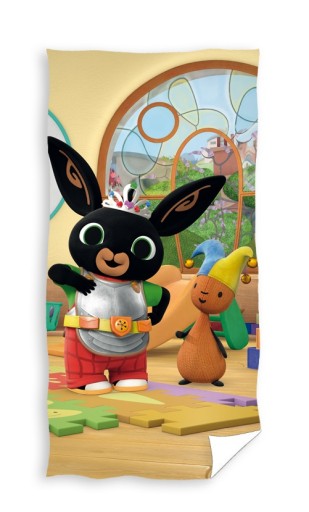 БОЛЬШОЕ пляжное полотенце BING RABBIT FLOP Bunny