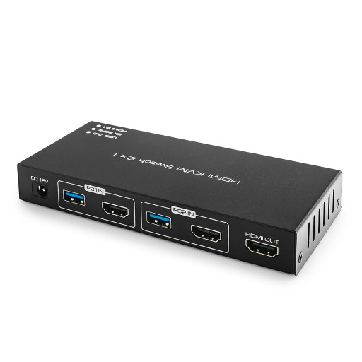 KVM-переключатель USB + HDMI 2/1 Spacetronik SPH-KVM23
