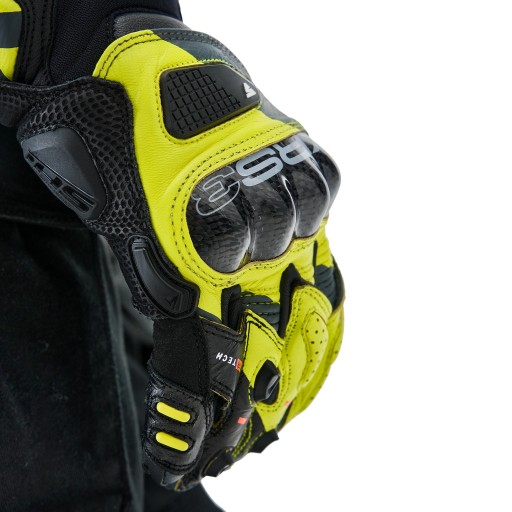 Мотоциклетные перчатки SHIMA XRS-3 YELLOW FLUO (флуоресцентный желтый) — ПОДАРКИ