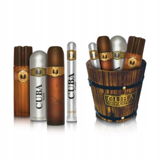 ПОДАРОЧНЫЙ НАБОР CUBA MEN GOLD ИЗ ЧЕТЫРЕХ ПРЕДМЕТОВ, БОЛЬШОЕ ВЕДРО