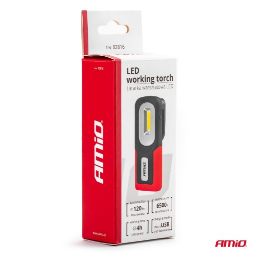 AMIO TORCH LED КОНТРОЛЬНАЯ ЛАМПА ДЛЯ МАСТЕРСКОЙ