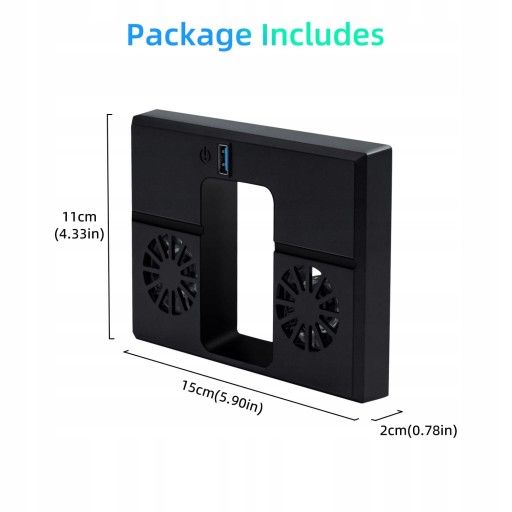 Охлаждающий вентилятор RGB для консоли Xbox Series X