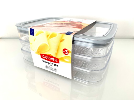 Контейнеры для пищевых продуктов Curver DRY STORAGE BOX 3X0,8л