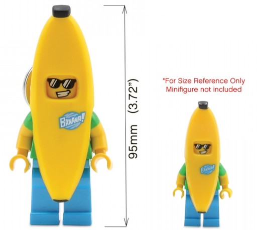 LEGO BRELOK LATARKA LED BANAN BRELOCZEK