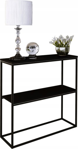 Хромированный консольный столик современный Glamour Shelf