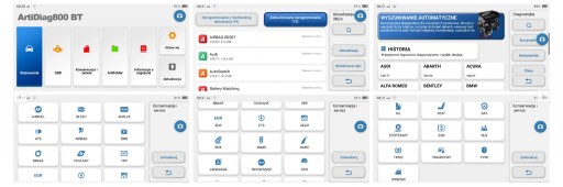 Диагностический тестер TOPDON ArtiDiag800BT Польский ОПИСАНИЕ КАК НОВЫЙ
