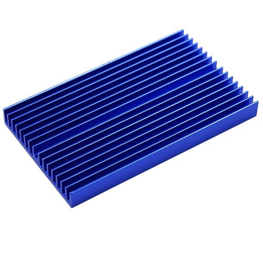 1 . aluminiowa chłodnica 100mm x 60mm x