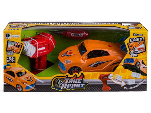 Игрушечная машинка LAMBORGHINI ДЛЯ ЗАКРУЧИВАНИЯ DIY ОТВЕРТКА DIY